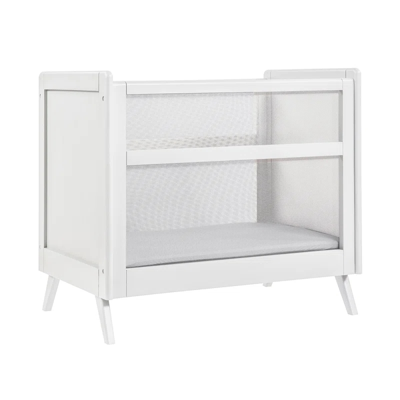 BreathableBaby BreathableBaby Breathable Mesh 2-in-1 Mini Crib, Greenguard Gold Certified