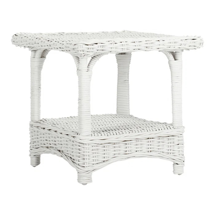 Highland Dunes Willow Solid Wood Top End Table
