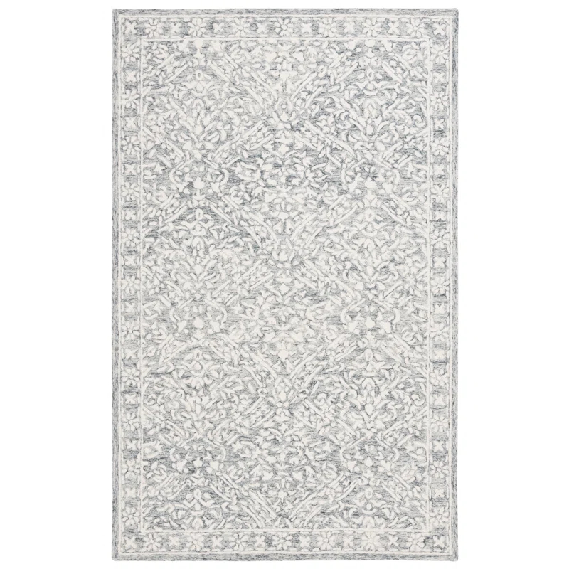 Lauren Ralph Lauren Olivier Lauren Ralph Lauren Hand Tufted Wool & Cotton Damask Rug