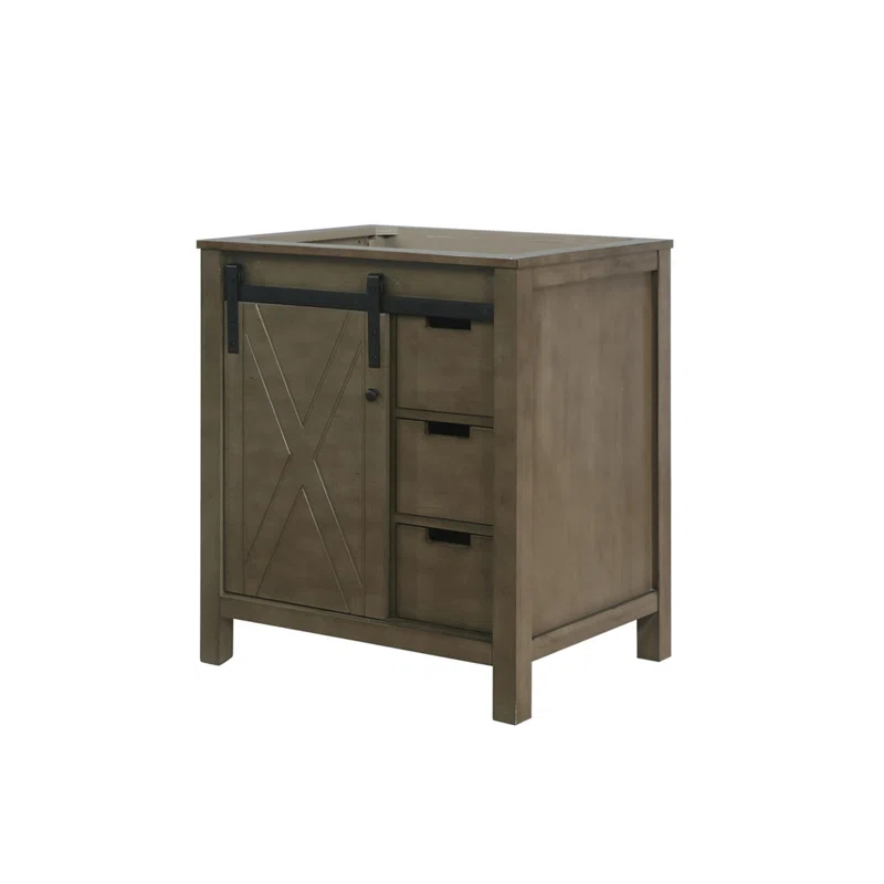 Lexora Marsyas 30 in W x 22 in D Single Bath Vanity