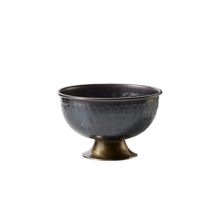 Williston Forge Murley Copper / Copper Plated Decorative Bowl 1