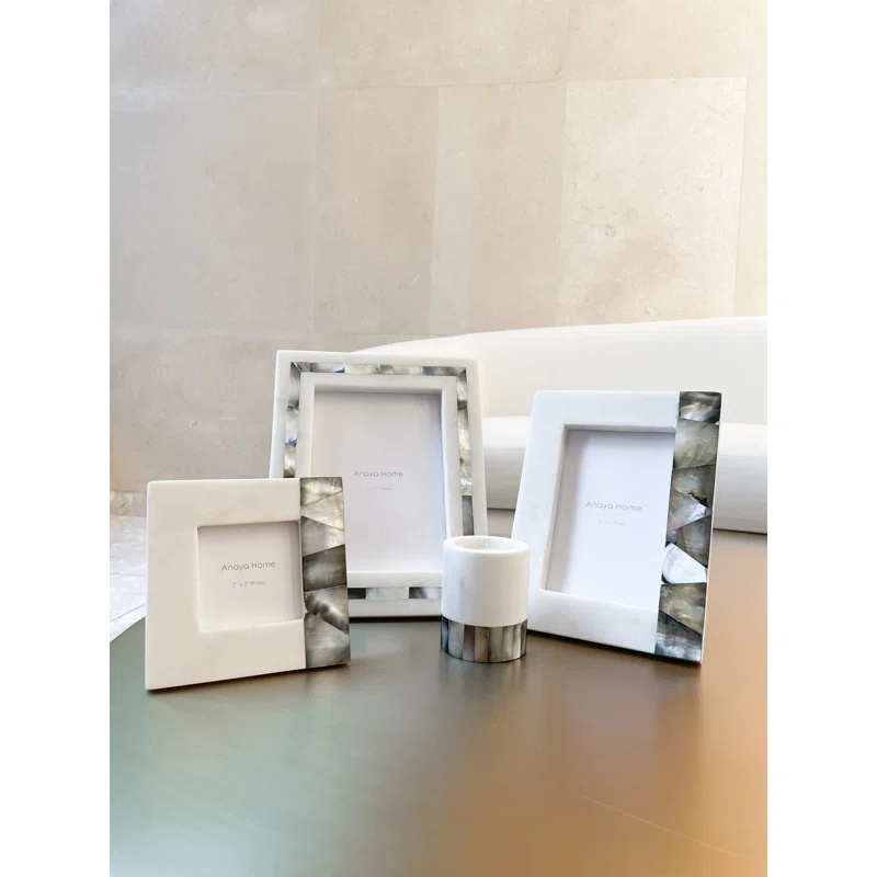 Marble Embossed Picture Frame