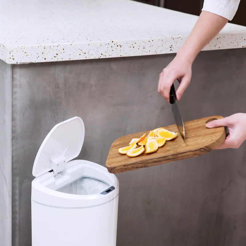 Plastic Motion Sensor Waste Basket