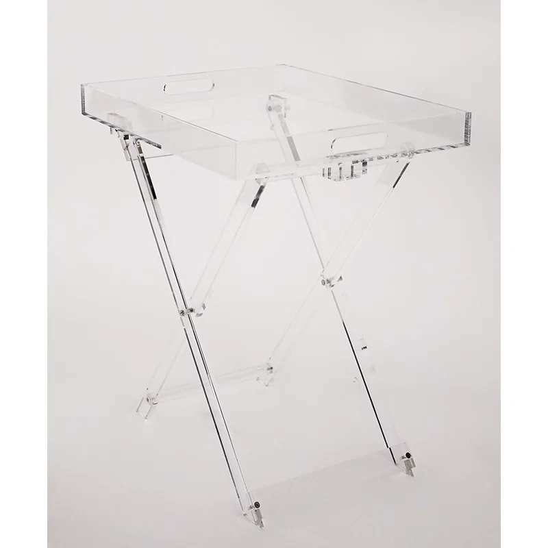 Acrylic Folding Tray Table