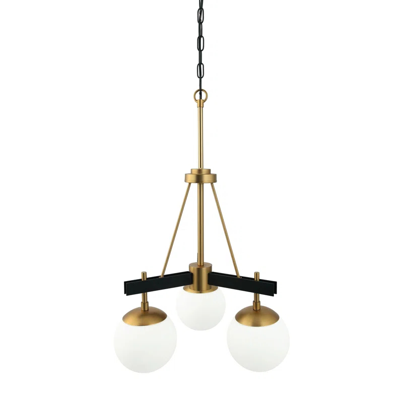 Allie 3 - Light Dimmable Globe Chandelier