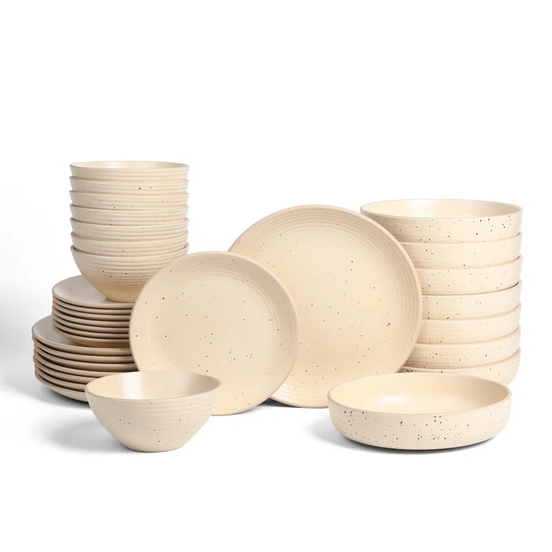 Stone Lain Stone Lain Lauren 32-Piece Dinnerware Set Stoneware (Set of 32)