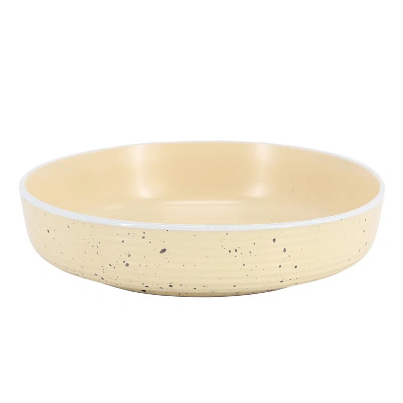 HomeStyle Entertaining HomeStyle Entertaining Emilia 16pc Assorted Double Bowl Stoneware Dinnerware Set