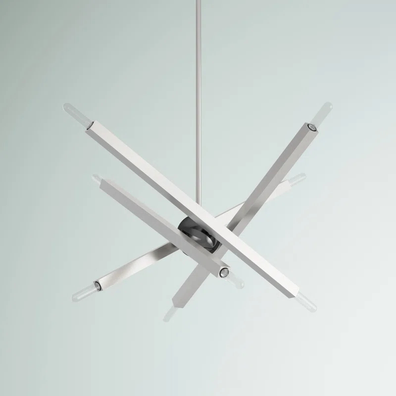 Mercury Row® Lydia 8 - Light Dimmable Modern Linear Chandelier