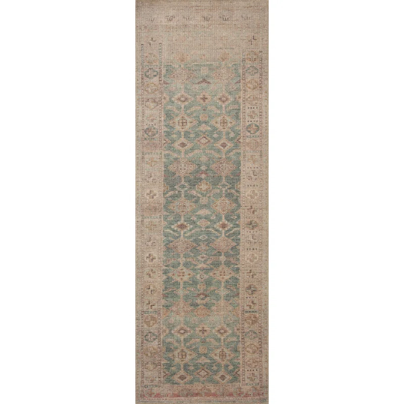 Angela Rose x Loloi Angela Rose x Loloi Aubrey Aqua / Sand Area Rug