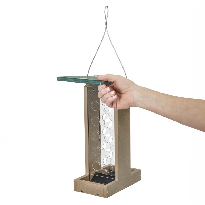 Birds Choice Hanging Hopper Bird Feeder