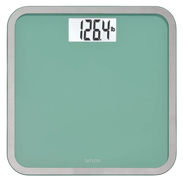 Taylor Digital Bathroom Scale, 500 Pound Capacity, Sea Foam Green & Reviews | Wayfair