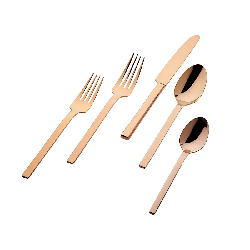Atlas Mirror 20 Piece 18/0 Stainless Steel Flatware Set, Service for 4