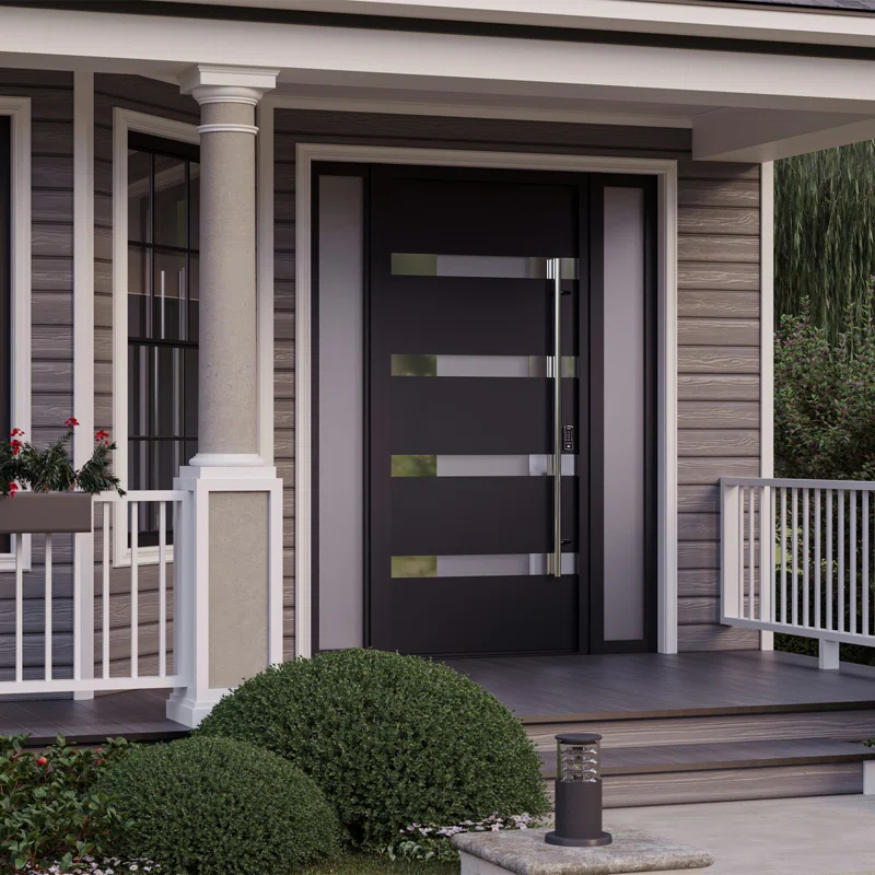 Belldinni 37.4'' x 81.5'' Steel Front Entry Doors