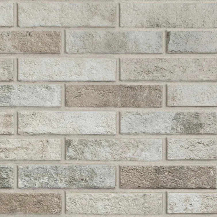 The Tile Life Brick City 2x10 Porcelain Wall and Floor Tile