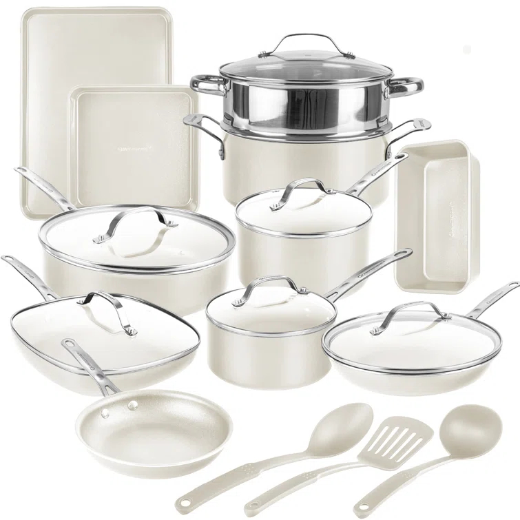 Gotham Steel Gotham Steel Naturals 20 Pc Express Cookware and Bakeware Set with Utensils