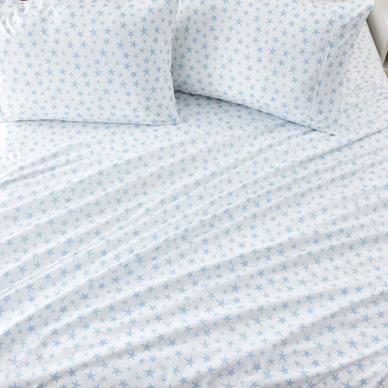 Ultra Soft Coastal Printed Microfiber Sheet Set