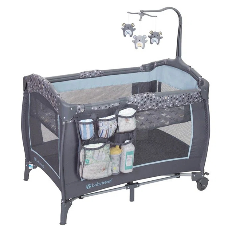 Baby Trend Lil Snooze Bassinet with Mattress and Stand