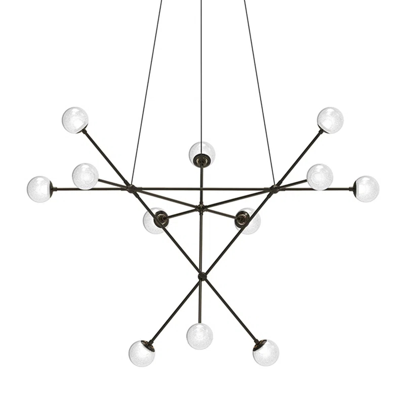 SONNEMAN Proton™ 12 - Light Dimmable LED Sputnik Sphere Chandelier