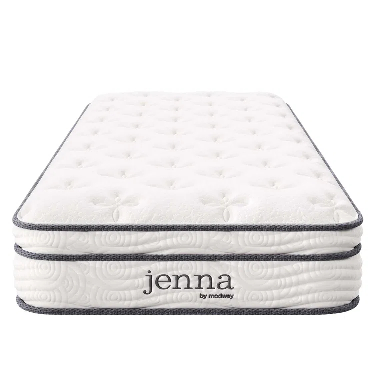 Modway Modway Jenna 8" Innerspring and Foam Narrow Twin Mattress