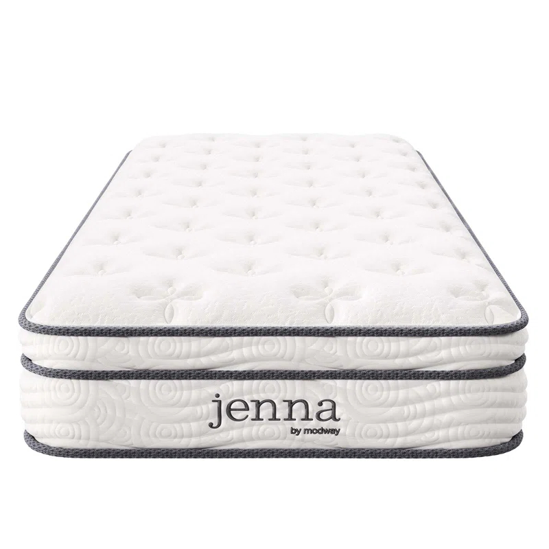 Modway Modway Jenna 8" Innerspring and Foam Narrow Twin Mattress
