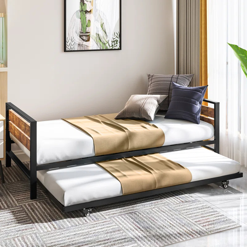 17 Stories Rithvik Daybed with Trundle