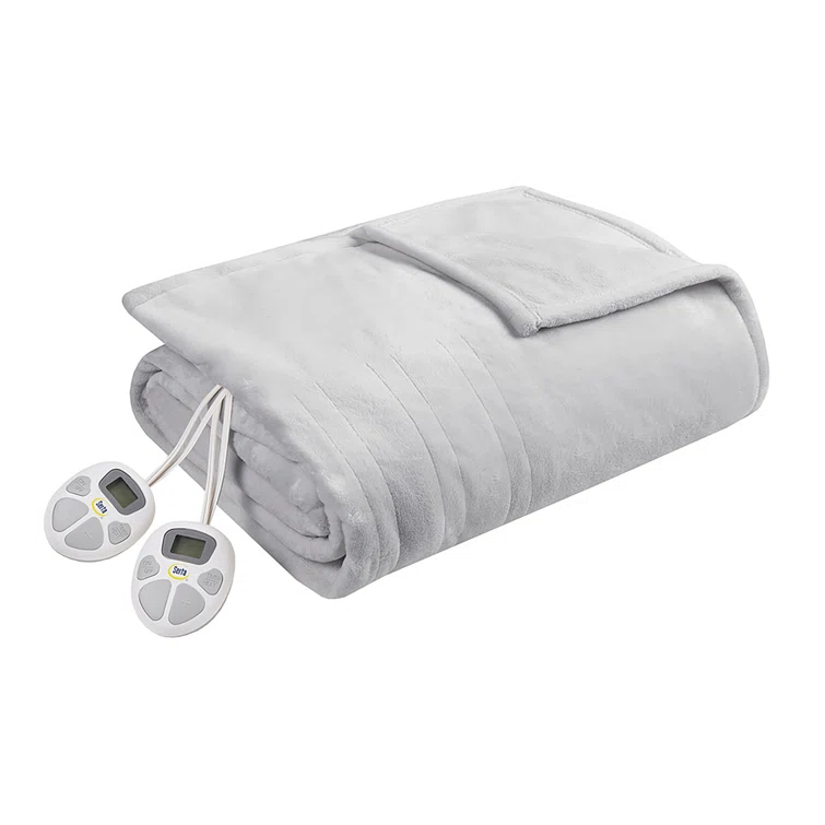 Serta Plush Heated Blanket