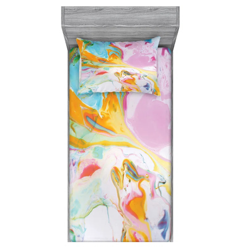 Microfiber Abstract Sheet Set