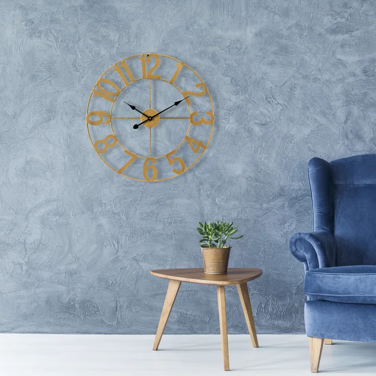 Sorbus Large 16" Numeral Analog Decorative Wall Clock