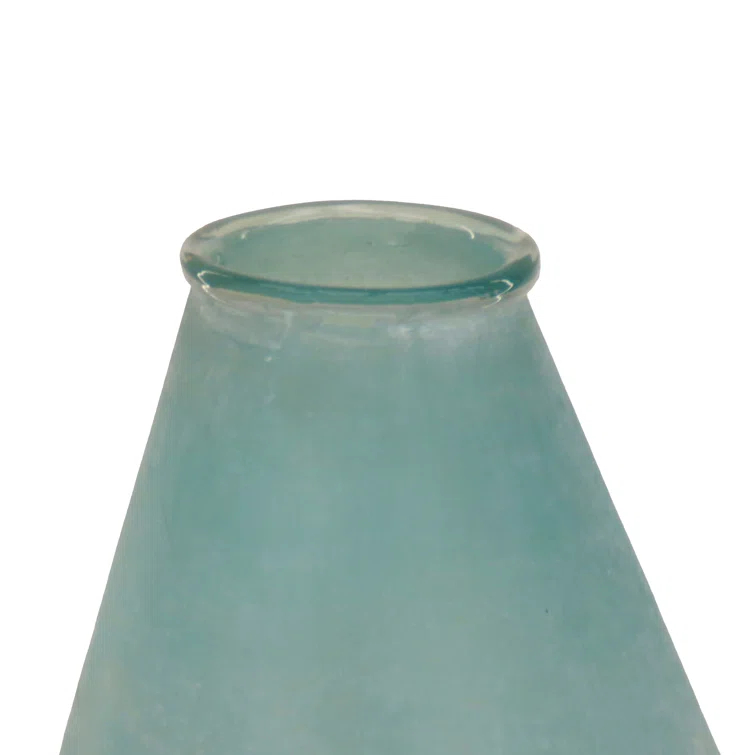 HGTV Home Collection Handmade Glass Table Vase