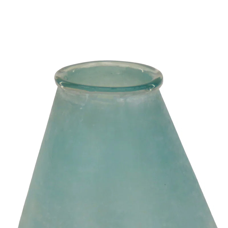 HGTV Home Collection Handmade Glass Table Vase