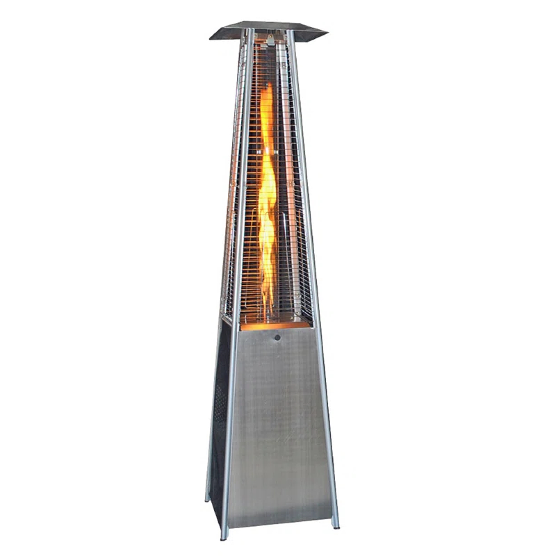 40000 Stainless Steel Propane Standing Patio Heater