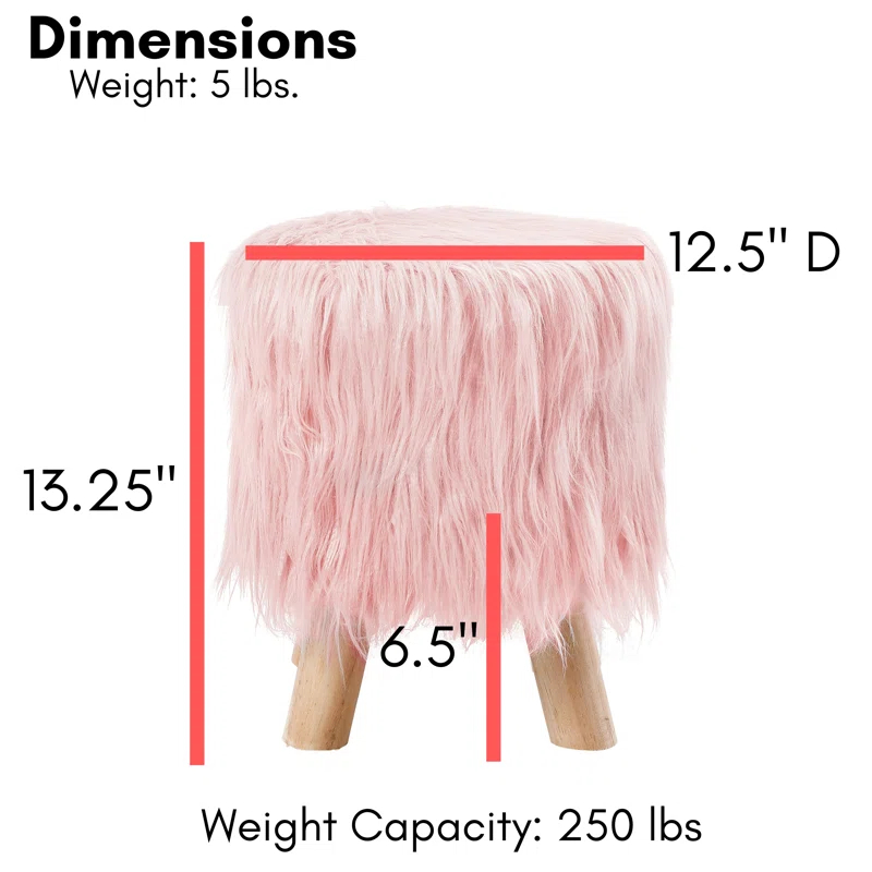 BirdRock Home BirdRock Home Upholstered Ottoman