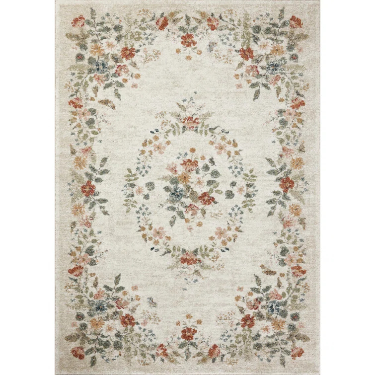 Rifle Paper Co. x Loloi Rifle Paper Co. x Loloi Laurel Cream Area Rug