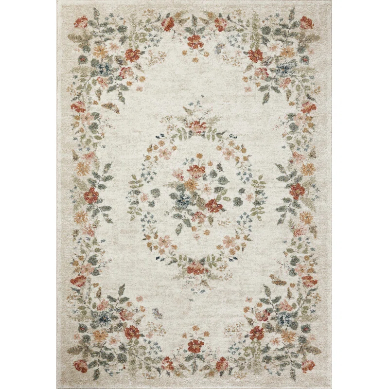 Rifle Paper Co. x Loloi Laurel Cream Area Rug