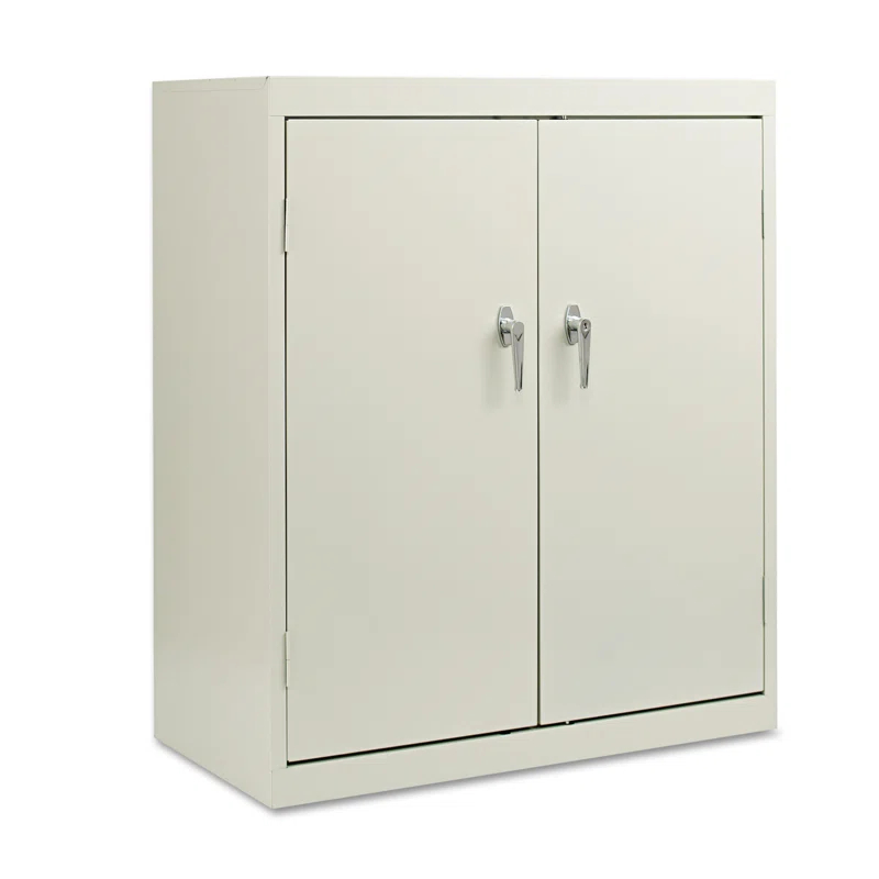 Alera® Assembled 42" High, 2 Shelf Storage Cabinet