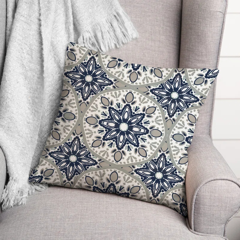Designs Direct Creative Group Geometric Indoor/Outdoor Throw Pillow