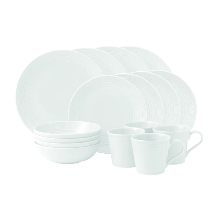Royal Doulton Exclusively for Gordon Ramsay Maze Royal Doulton Exclusively for Gordon Ramsay 16-Piece Dinnerware Set, Service for 4