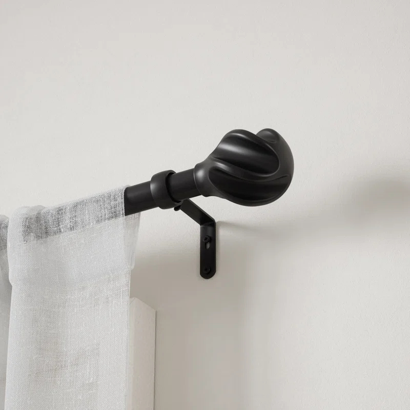 Umbra Steel Adjustable Single Curtain Rod