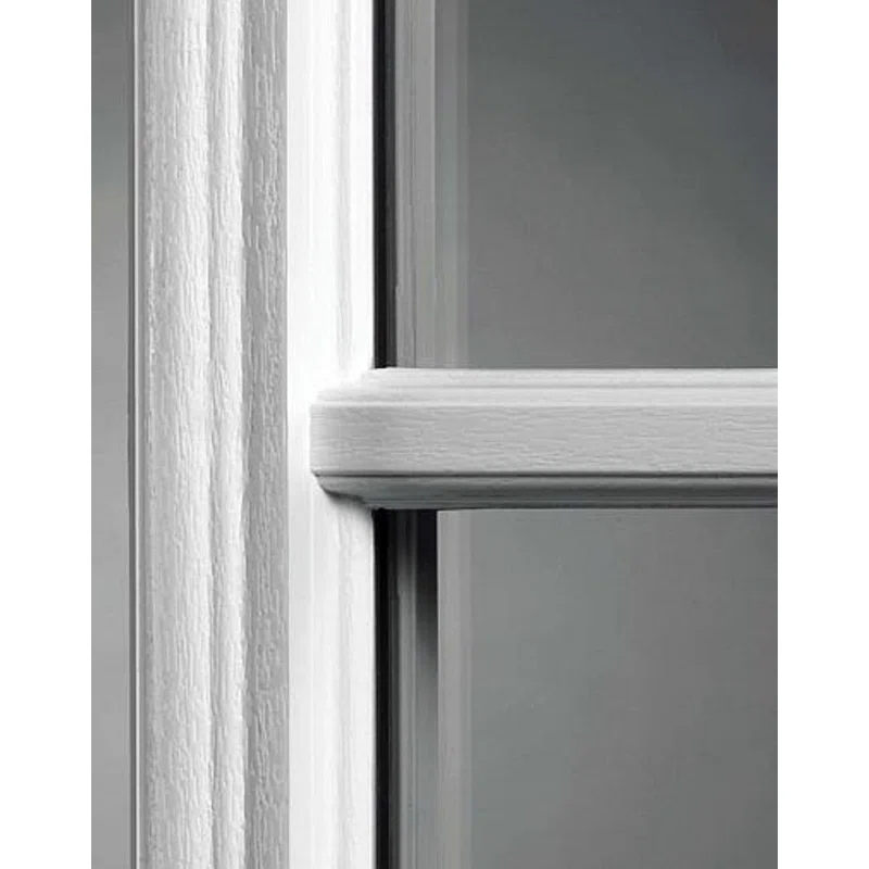 MMI DOOR Clear Glass 80'' Fiberglass Front Entry Doors