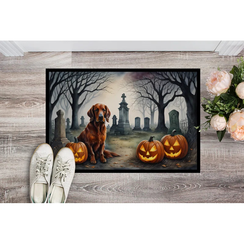 Nofer Non-Slip Halloween Outdoor Doormat