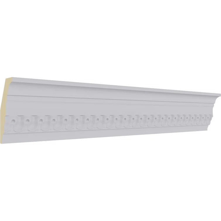 Ekena Millwork 3 1/8"H x 1 1/2"P x 3 1/2"F x 94 1/2"L Raynor Crown Moulding