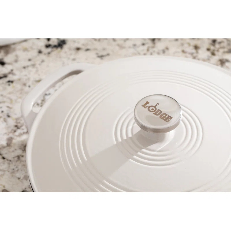 Lodge Lodge 3.6 Quart Enameled Cast Iron Casserole