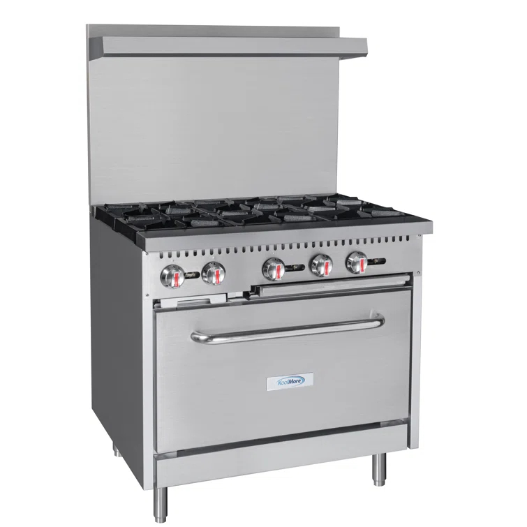 KoolMore KoolMore 36'' W Single Oven Commercial Gas Range
