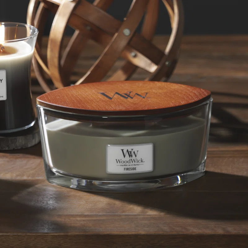 WoodWick Fireside Scented Jar Candle