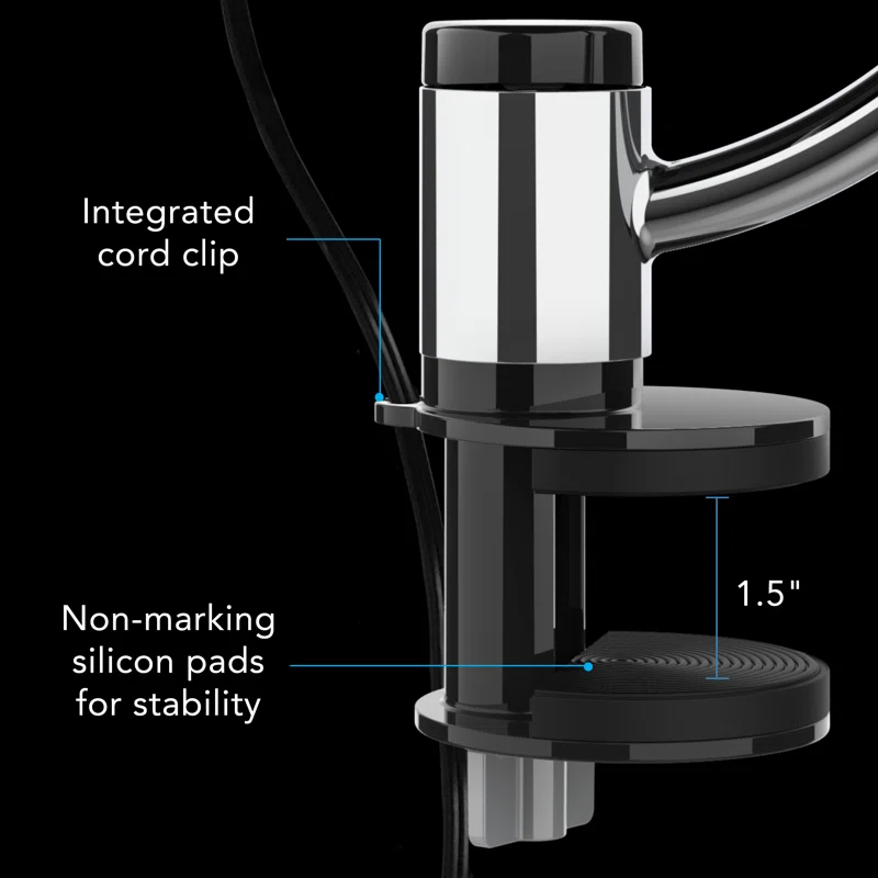 Vornado Vornado Pivot3C Compact Air Circulator Clip On Fan with Multi-Surface Mount
