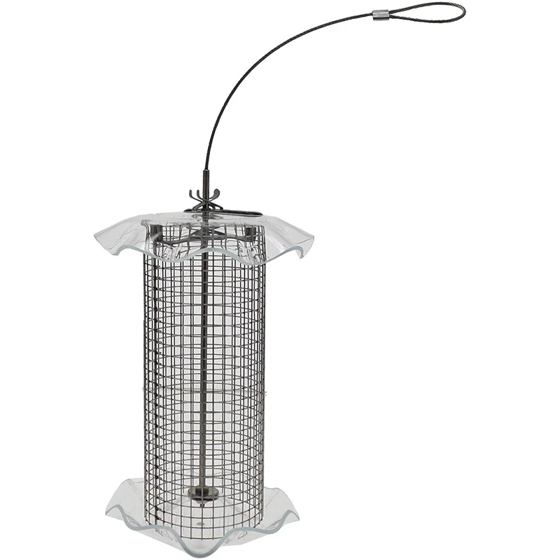 Birds Choice Small Sunflower Seed Forever Feeder with Stainless Steel Screen
