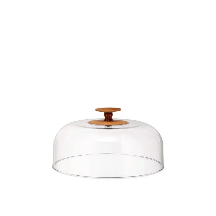 Alessi Dressed in Wood Domed Lid