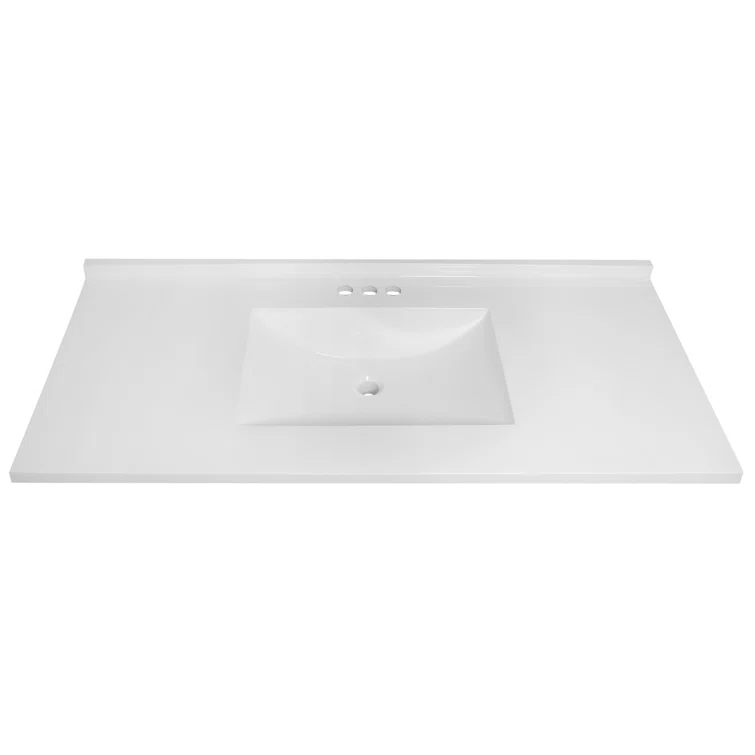 Design House Camilla II Vanity Top with Single Sink and Backsplash