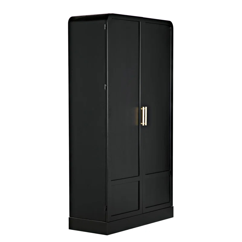 Noir Tresor Steel Armoire