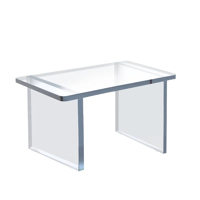 Azar Displays Clear Acrylic 11.75"W x 7.75"D x 8"H 1/2" Thick Deluxe Riser w/Bumpers